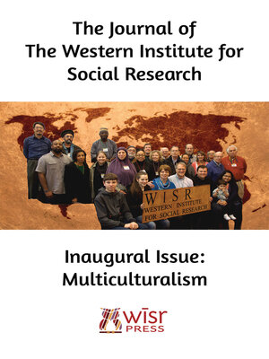 cover image of Multiculturalism: Inaugural Issue of the Journal of the Western Institute for Social Research